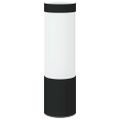 vidaXL Exteriérové nástenné svietidlo Čierna 12 x 8,5 x 27 cm