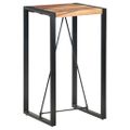 vidaXL Barový stolík 60x60x110 cm masívne akáciaové drevo