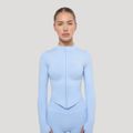 Dámsky športový top Luma Baby Blue - GymBeam, veľkosť M