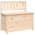 vidaXL Lavička 80x41x77 cm masívne borovicové drevo