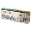 CUBIKA Pastel 15900 Dúhový vláčik s dvoma vagónmi