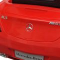 Detské elektrické auto s ovládačom červené Mercedes Benz SLS AMG 6 V