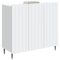vidaXL Servírovacia skriňa Biela 89 x 34,5 x 82 cm Kompozitné drevo