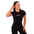 Dámske tričko Daily Black - BeastPink, veľkosť L