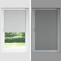 vidaXL roleta Blackout Black 45x210 cm Šírka látky 40,7 cm Polyester
