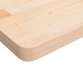 vidaXL Polica pod umývadlo, nástenná, oceľ a dubový masív