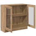 vidaXL Knižnica dub artisan 82,5x30,5x80 cm kompozitné drevo