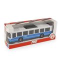 Autobus MHD modrý 16 cm - otváracie dvere