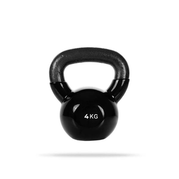 Kettlebell čierny - GymBeam, 4 kg