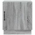vidaXL Nočný stolík Sivý Sonoma 43 x 34,5 x 47 cm Kompozitné drevo