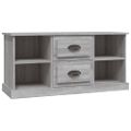 vidaXL TV skrinka sivý dub sonoma 99,5x35,5x48 cm kompozitné drevo