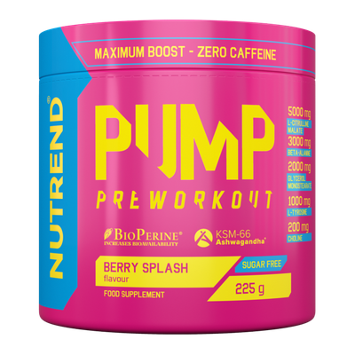 PUMP - Nutrend, berry splash