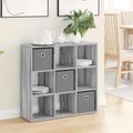 vidaXL Servírovacia skriňa Sivý Sonoma 73,5 x 24 x 69,5 cm