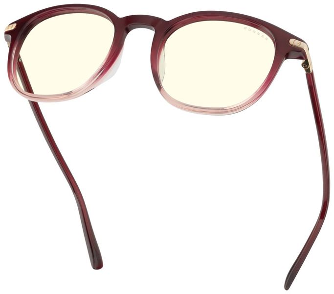 GUNNAR kancelárske/hermé okuliare SOFIA GARNET FADE CRYSTAL číre sklá BLF 35 GUNNAR focus