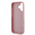 Guess puzdro pre iPhone 16 6,1" GUHCP16SHG4SGP Fixed Glitter Big 4G pink