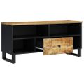 vidaXL TV skrinka 100x33x46 cm masívny mangovník a spracované drevo