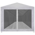 vidaXL Párty stan s 10 sieťkovanými bočnými stenami 12x3 m