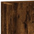 vidaXL TV skrinka nástenná dymový dub 100x30x41 cm