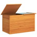 vidaXL Záhradný úložný box 126x72x72 cm, drevo