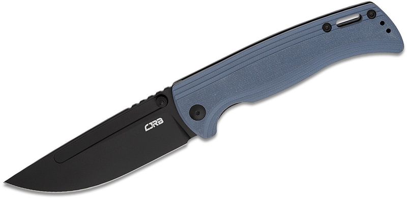 CJRB J1932-BGY RESOURCE vreckový nôž 10,6 cm, čierna, šedá, G10