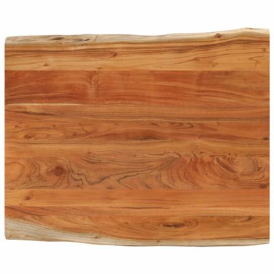 vidaXL Stolová doska 90x80x3,8 cm obdĺžnik akáciový masív živá hrana