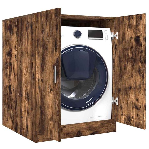 vidaXL Skrinka na práčku tmavý dub sonoma 71x71,5x91,5 cm
