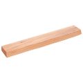 vidaXL Nástenná polica bledohnedá 60x10x4 cm ošetrený dubový masív