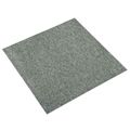 vidaXL Koberec 20 ks Zelená 50 x 50 cm 100% polypropylén