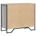 vidaXL Komoda so zásuvkami sivá sonoma 91x35,5x74,5cm kompozitné drevo