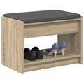 vidaXL Predsieňová lavica Sonoma dub 63 x 38 x 45 cm
