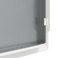 vidaXL Access Panel Biela 33 x 33 x 3 cm Oceľ
