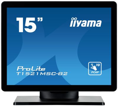 15'' iiyama T1521MSC-B2: IPS, XGA, PCAP, HDMI