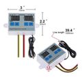 Digitálny termostat XK-W1010, -50 až +120 °C, napájanie 230V