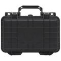 vidaXL Prenosné letové puzdro čierne 30x22x10 cm PP