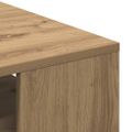 vidaXL Konferenčný stolík dub artisan 55x55x42 cm kompozitné drevo
