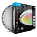 Modee LED okrúhle stropné svietidlo 24W RGB+3CCT 450mm, ventilátor, ovládač (ML-CLRGB-3CCT24W-F1W)