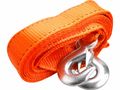 Lano ťažné - popruh s háčikmi, 4m x 50mm, max. ťažná sila 2800kg, PES EXTOL-PREMIUM