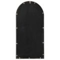 vidaXL Záhradné zrkadlo pieskové 90x45 cm exteriérové železo