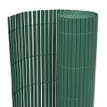 vidaXL Záhradný plot Zelená 150 x 500 cm PVC