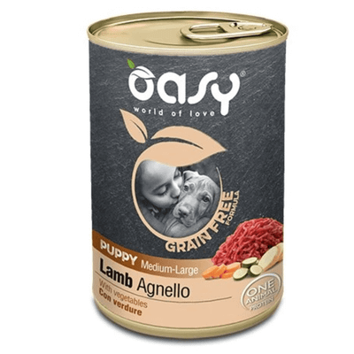 OAWGDPLAL0040 Oasy Grain Free PUPPY MEDIUM/LARGE LAMB 0,4kg