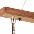 vidaXL Industriálna závesná lampa 25 W mosadzná 109 cm E27
