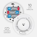 Detektor dymu Krüger&Matz KM2261 TUYA WIFI