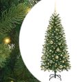 vidaXL Umelý vianočný stromček Zelená 150 cm PE a PVC