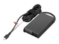 Sieťový adaptér - GaN, štíhly - AC 115-230 V - 140 watt - Európa - čierna - pre ThinkPad T16 Gen 4 21QN