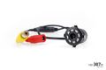 Parkovací asistent 4 senzory čierne TFT02 4,3 " s kamerou night vision CAM-307 IR