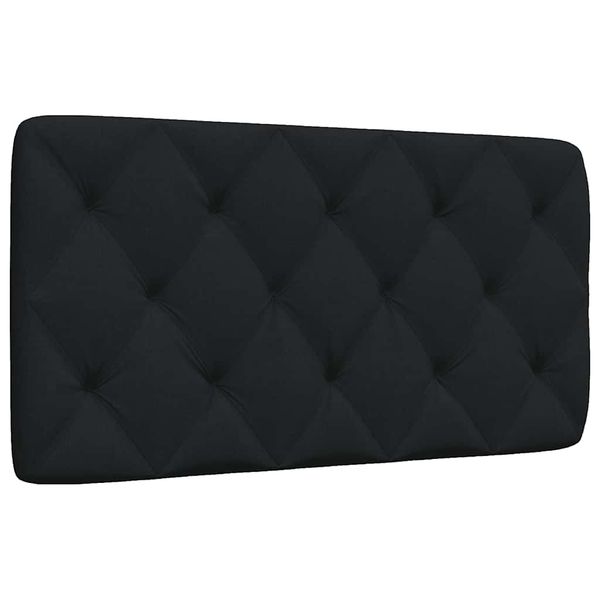 vidaXL Vankúš na čelo postele čierny 100 cm látka
