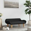 vidaXL Pelech pre psa čierny 70x40x24 cm látka