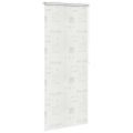 vidaXL Sprchová roleta, 100x240 cm, vzor slov