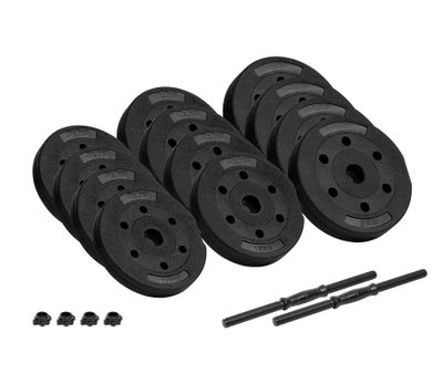 Nastaviteľné nakladacie činky REBEL ACTIVE RBA-2328-10 2x10kg Nastavitelné nakládací činky REBEL ACTIVE RBA-2328-10 2x10kg