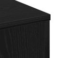 vidaXL Konferenčný stolík Čierny dub 60 x 60 x 31,5 cm